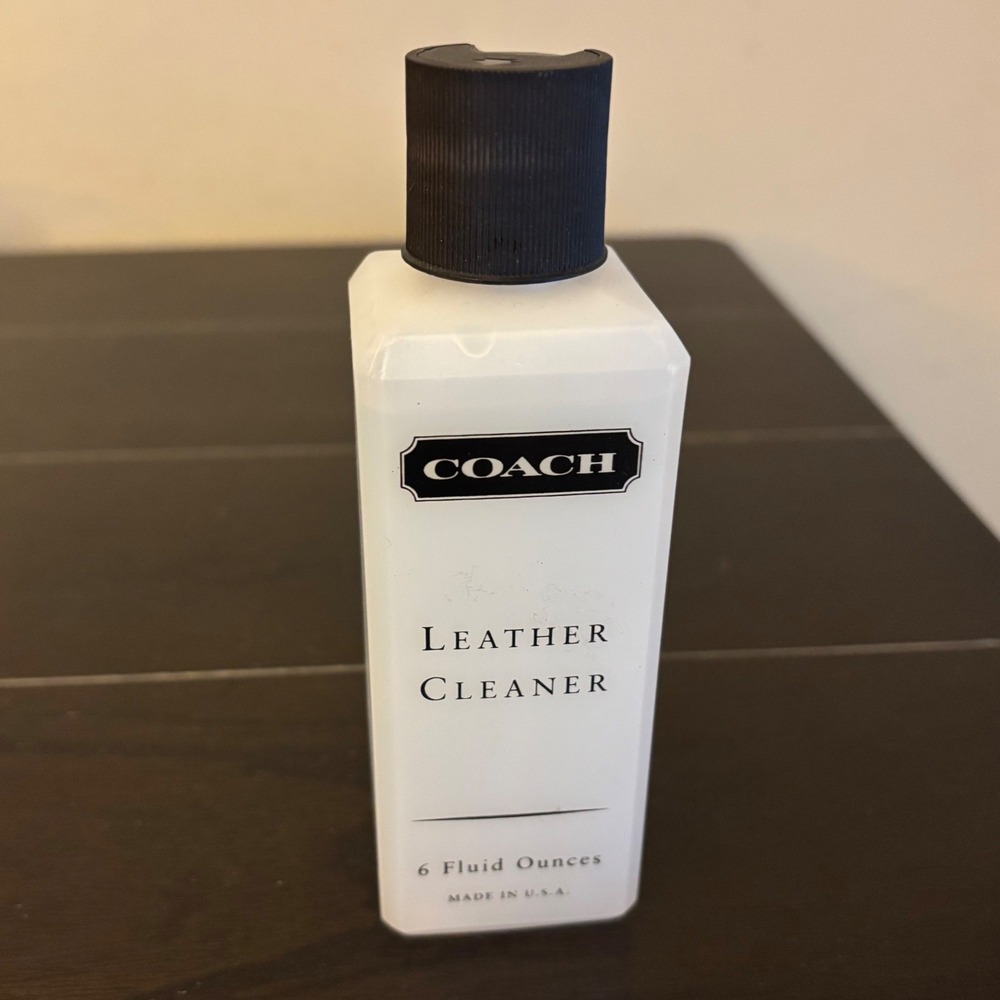 Coach Leather Cleaner | 6oz Bottle | Model 1044 | USA Made for Handbags & Shoes